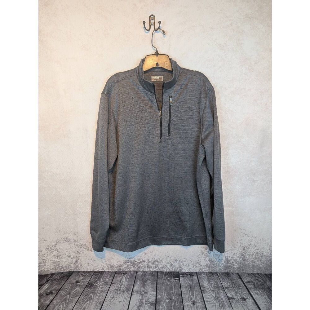 Bolle' 1/4 zip men's high quality sweatshirt large